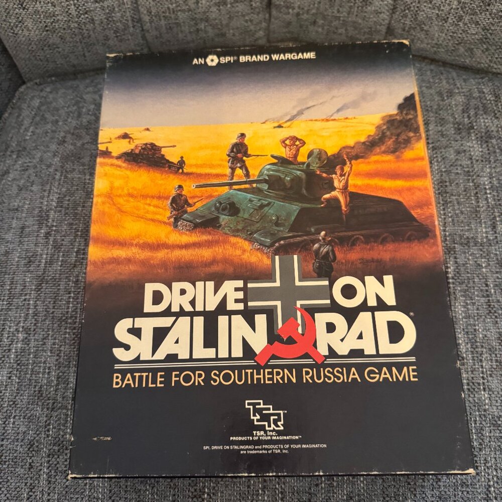 Drive on Stalingrad: Battle for Southern Russia Game (opened, sorted)